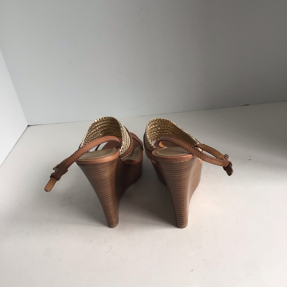 Coach Beatriz Women Sz 9 Wedge Heel Platform Sandal Slingback - Picture 10 of 12